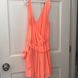 Peach romper